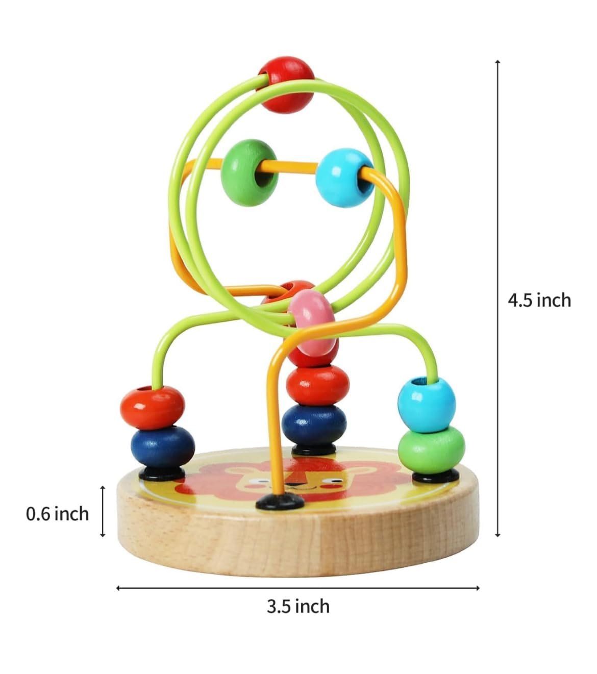 Mini Wooden Bead Maze