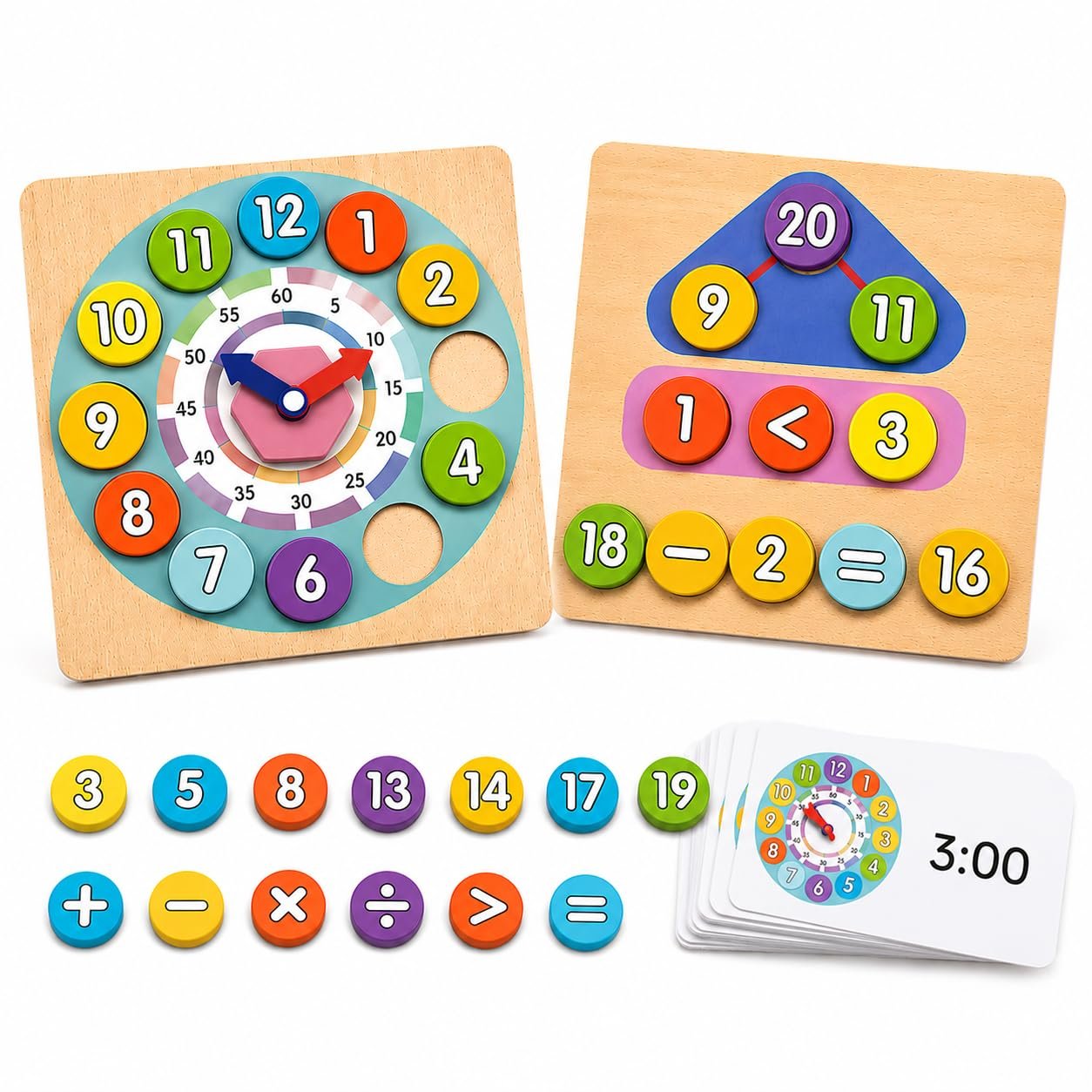 2-in-1 Learning Clock