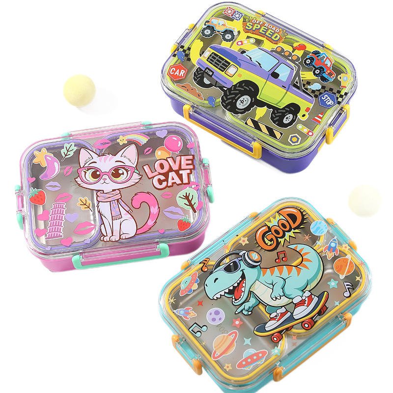 Colorful Cartoon LUNCH BOX