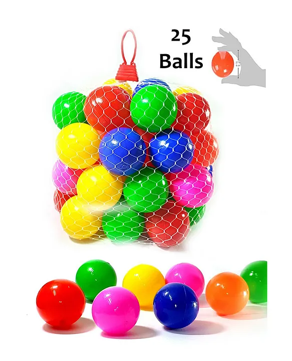Soft Plastic Balls (25 PCS)
